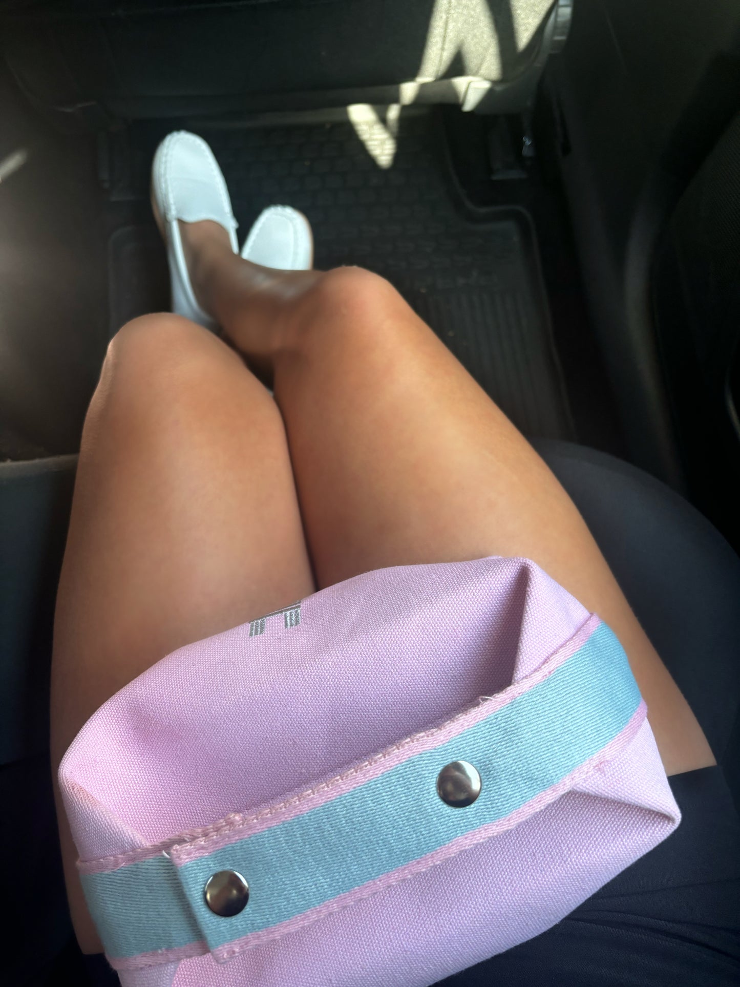 Pink H bag