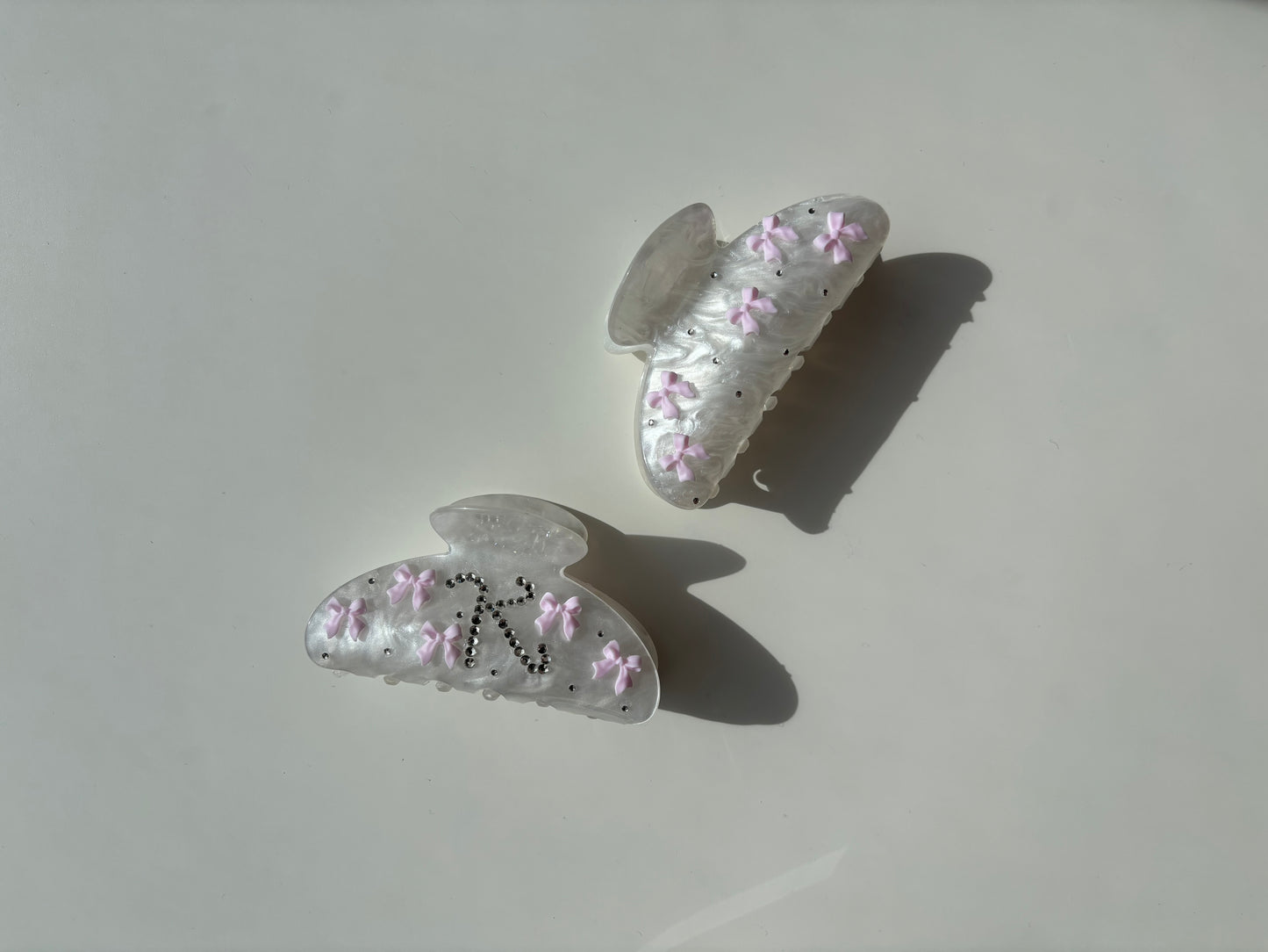 Marble costume hair clip